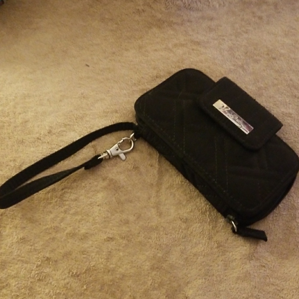Vera Bradley black wallet